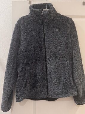 The North Face Women’s Osito Fleece Jacket Black/Gray Size L